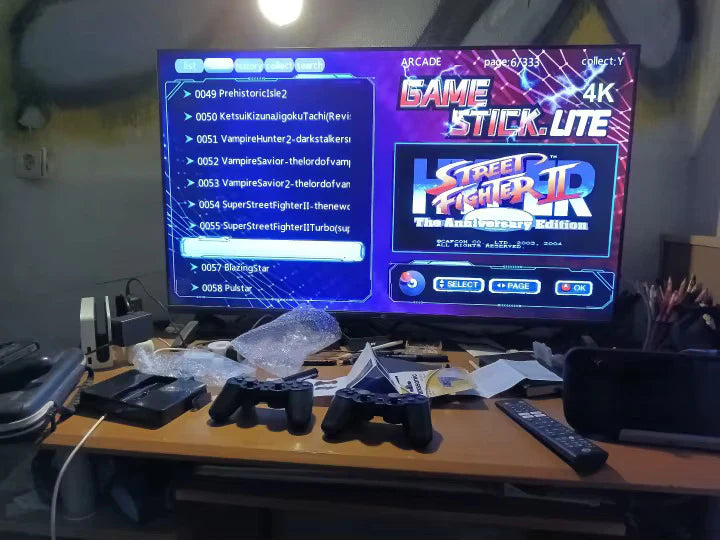 🎮 CONSOLE DE JEU RÉTRO – 20 000 JEUX INTÉGRÉS + 2 MANETTES