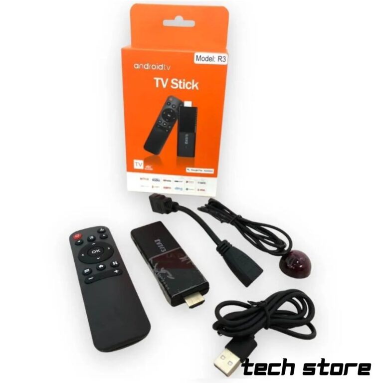 TV STICK ANDROID 4K ULTRA HD AVEC TÉLÉCOMMANDE BLUETOOTH