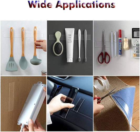 RUBAN ADHÉSIF DOUBLE FACE TRANSPARENT