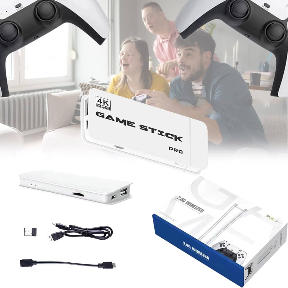 🎮 CONSOLE DE JEU RÉTRO – 20 000 JEUX INTÉGRÉS + 2 MANETTES