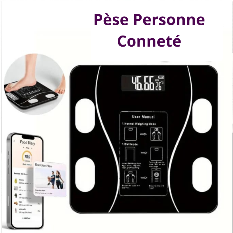 PESE PERSONNE INTELLIGENT CONNECTE