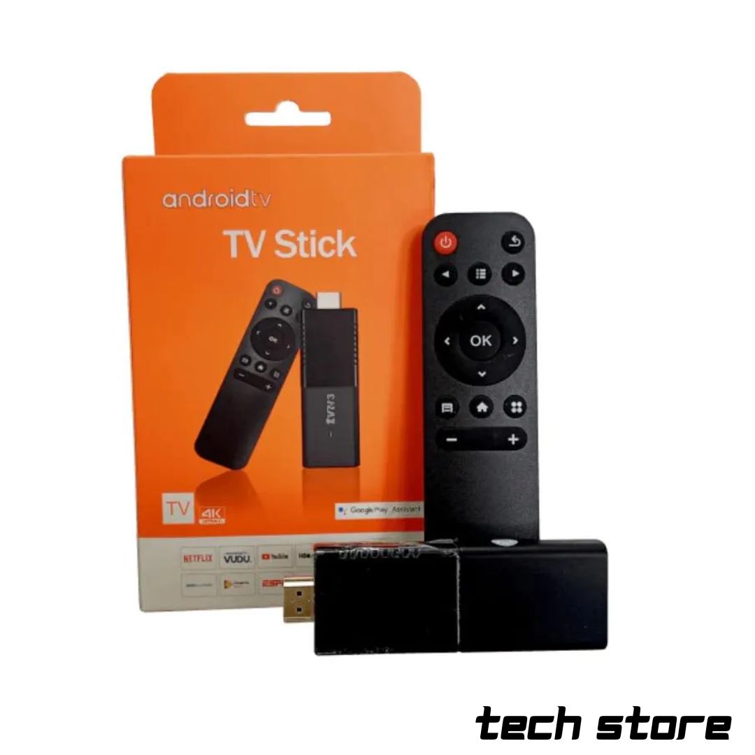 TV STICK ANDROID 4K ULTRA HD AVEC TÉLÉCOMMANDE BLUETOOTH