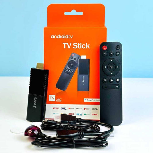 TV STICK ANDROID 4K ULTRA HD AVEC TÉLÉCOMMANDE BLUETOOTH
