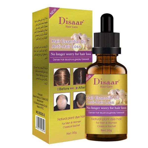 DISAAR Huile Capillaire  Essence de Gingembre