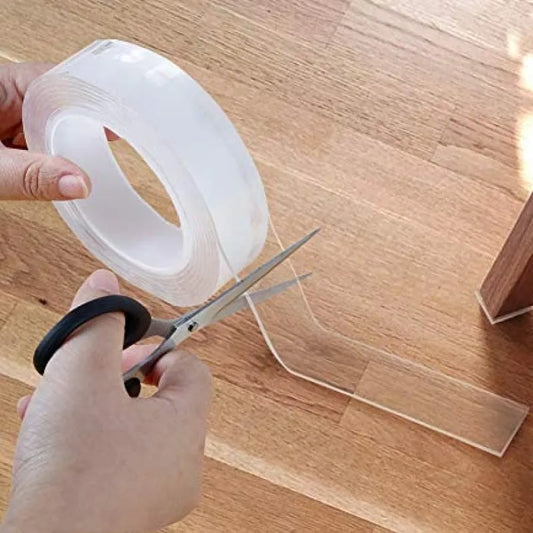 RUBAN ADHÉSIF DOUBLE FACE TRANSPARENT